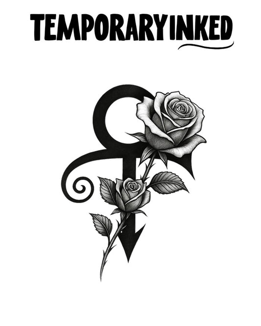 Love Roses Symbol Tattoo