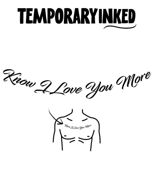 Love You More XL Chest