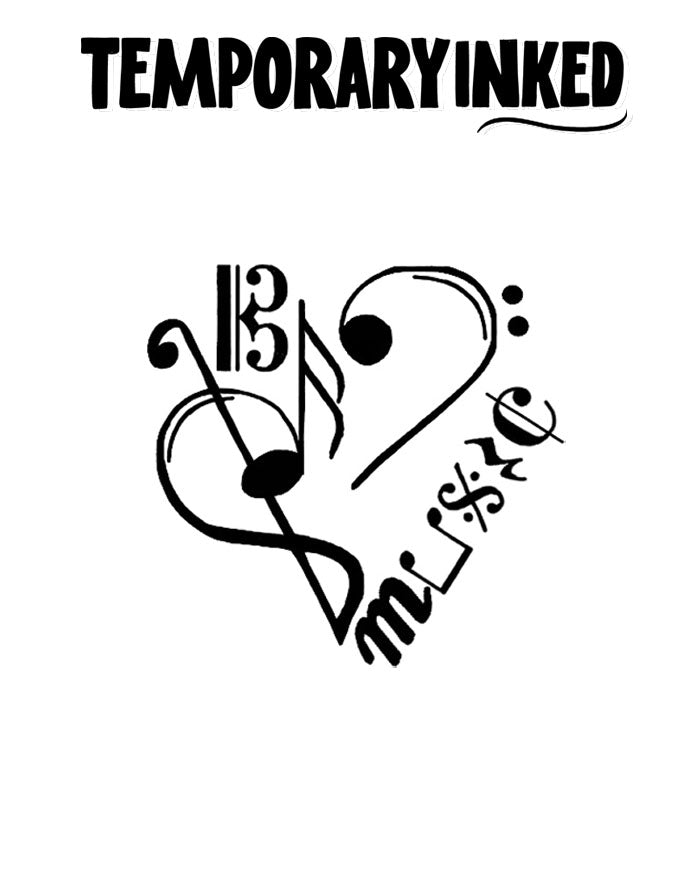 Love of Music Tattoo
