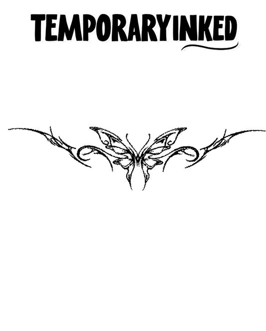 Lowerback Butterfly Tattoo