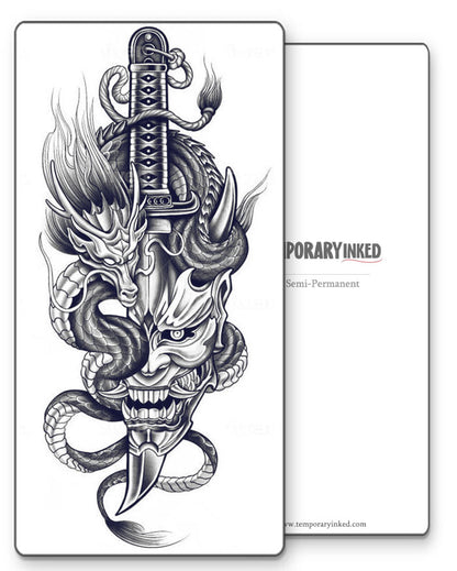 Masked Vengeance Tattoo