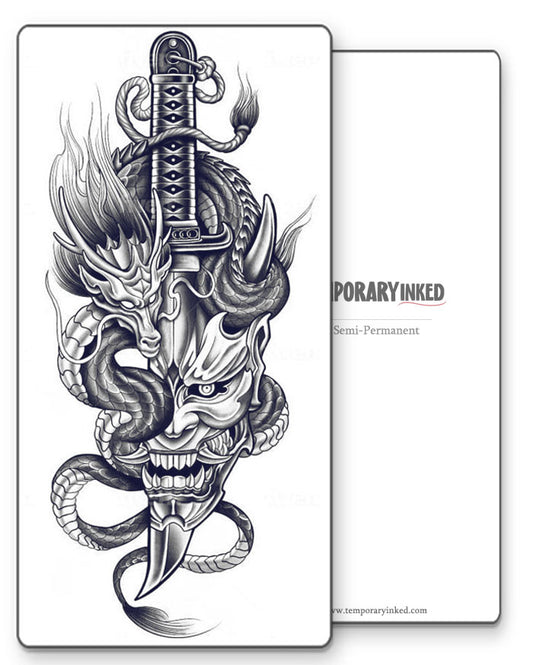 Masked Vengeance Tattoo