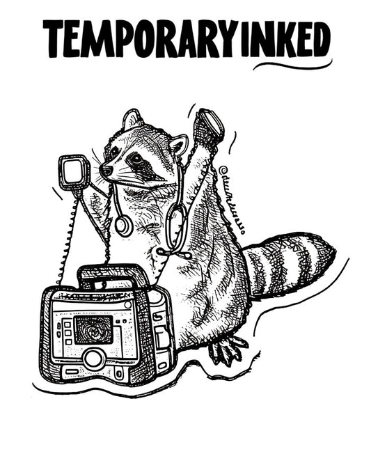 Medical Racoon Tattoo