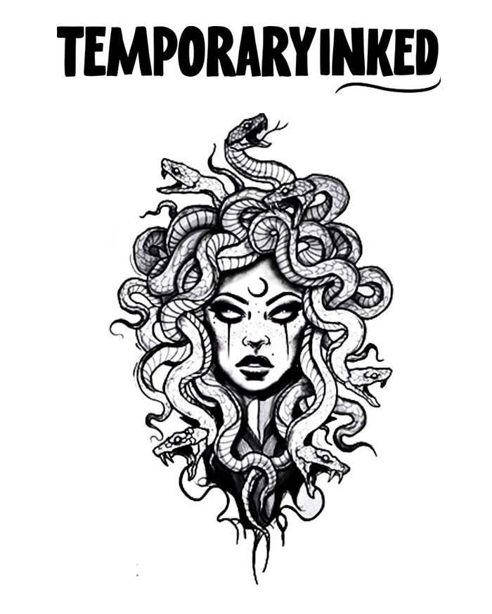 Medusa's Portrait Tattoo