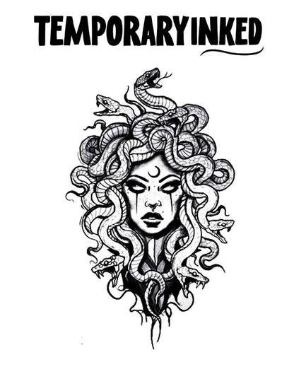 Medusa's Portrait Tattoo