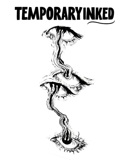 Melting Vision Tattoo