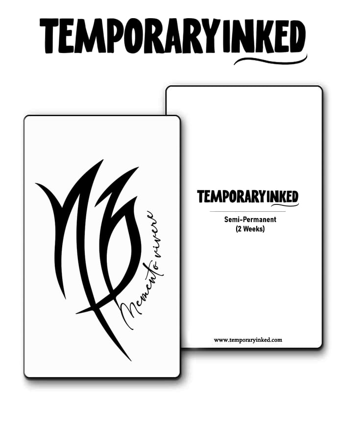 Memento vivere Tattoo