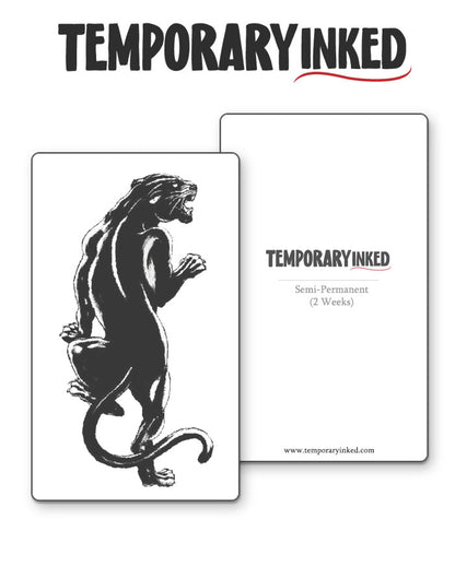 Midnight Panther (Medium) Tattoo