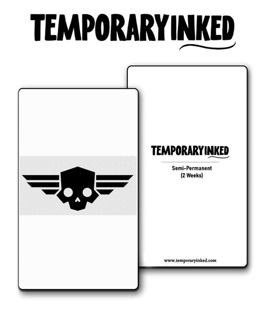 Military Skull Insignia Tattoo