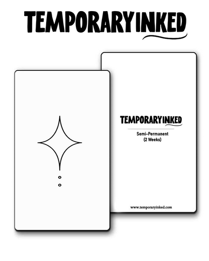 Minimal Sparkle Tattoo