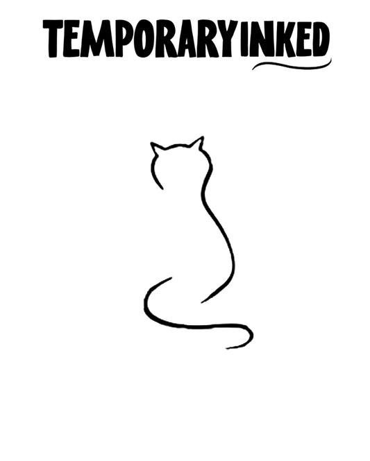 Minimal Pet Drawing Tattoo