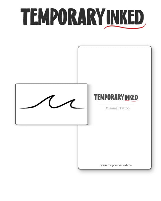 Minimal Waves Tattoo