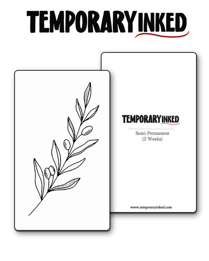 Minimalist Olive Tattoo