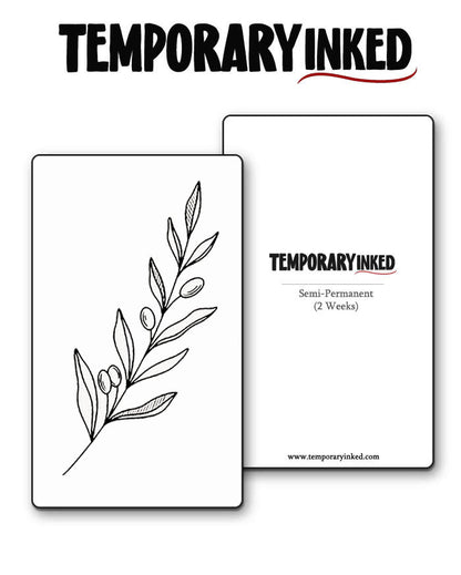 Minimalist Olive Tattoo