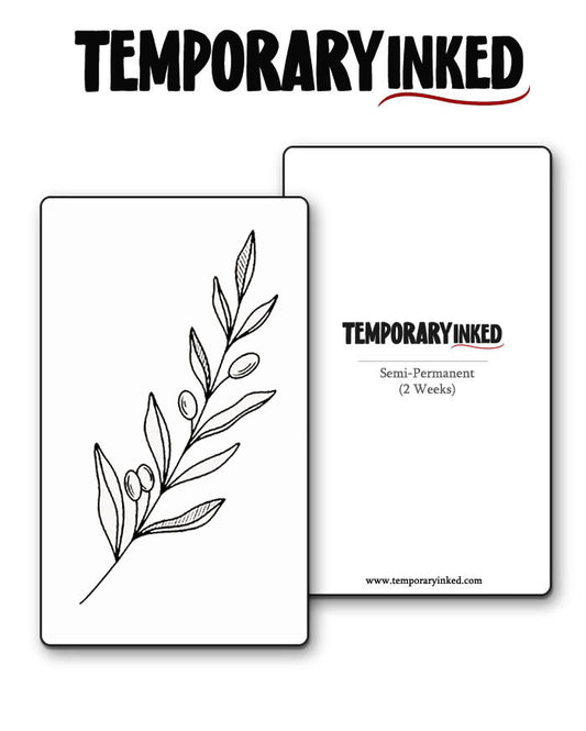 Minimalist Olive Tattoo