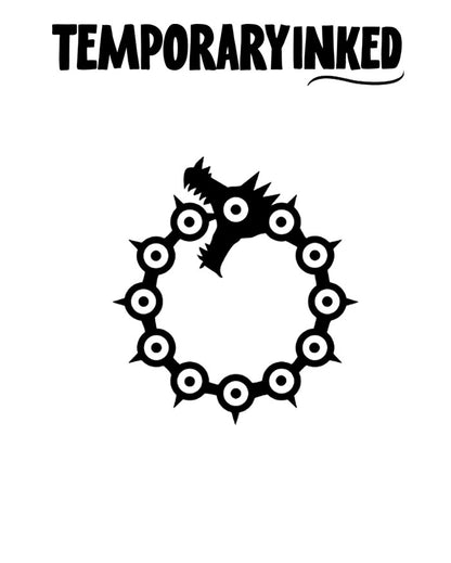 Monster Emblem Tattoo