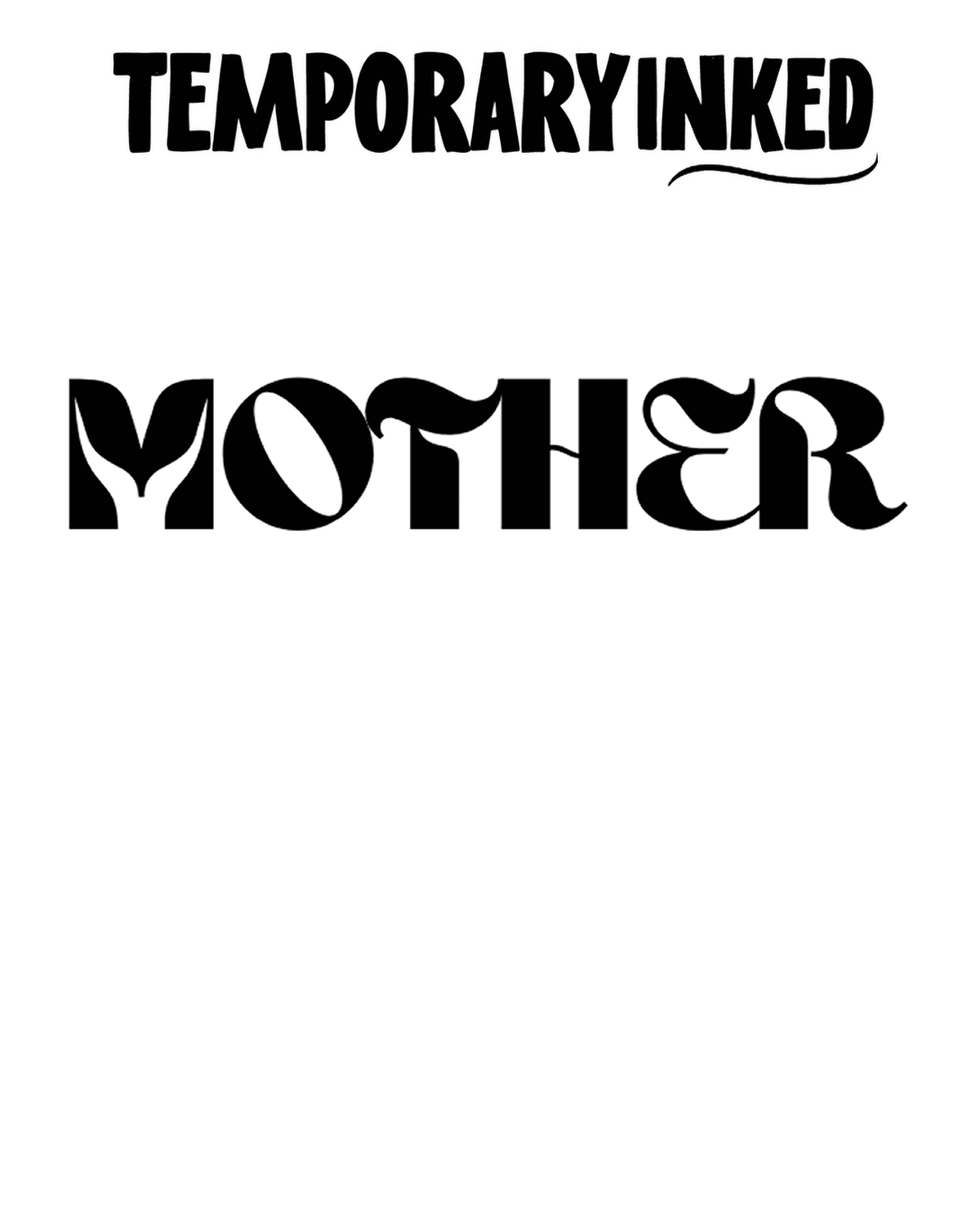 Mother Text Tattoo