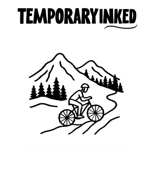 Mountain Cycler Tattoo