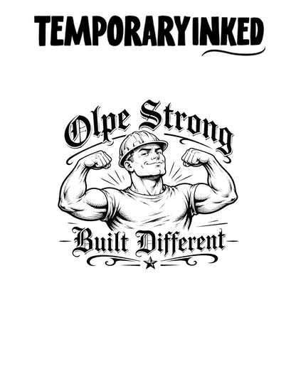 Muscle Man Tattoo