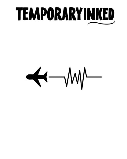 My Pulse Says Travel Tattoo