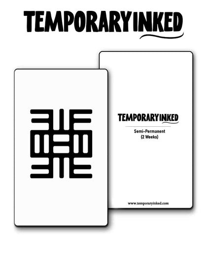 Nea Onnim Adinkra Symbol