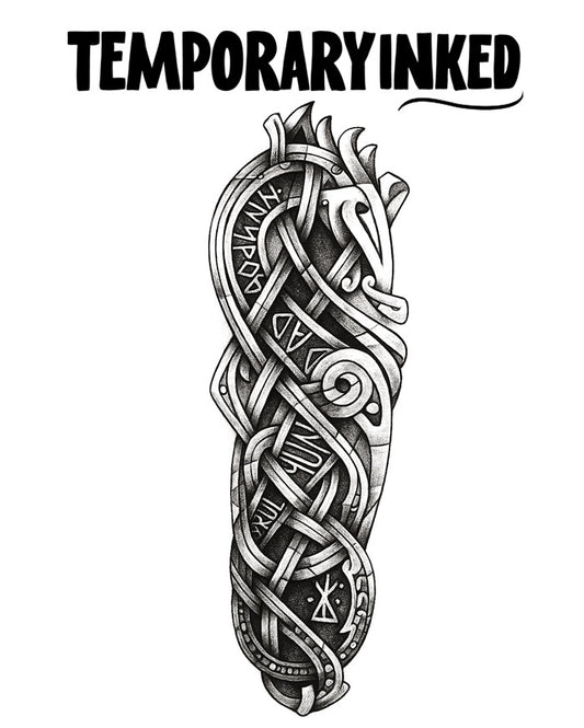 Nordic Knotwork XL Tattoo