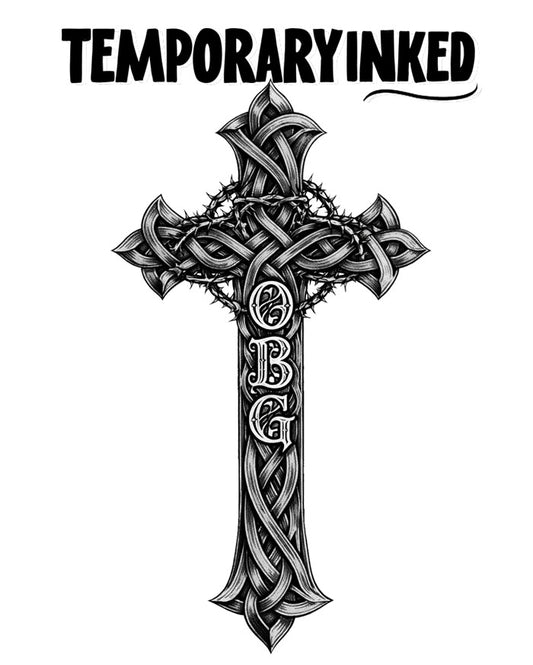 OBG Cross Knot Tattoo