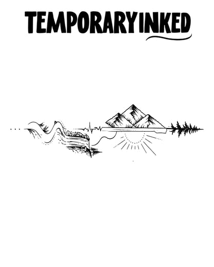 Ocean Summit Pulse Tattoo