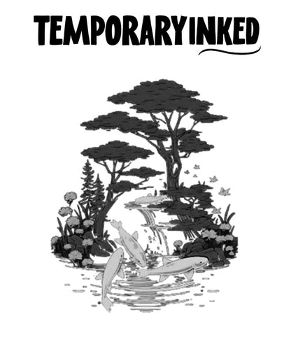 Ocean Oasis XL Tattoo