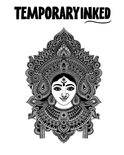 Ornate Mandala Goddess Tattoo