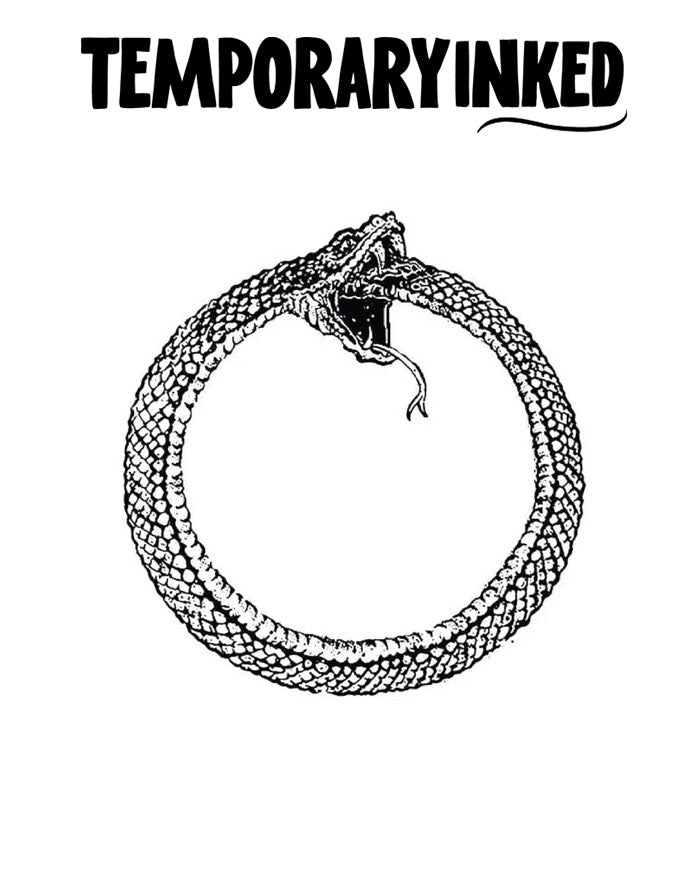Ouroboros Snake Tattoo