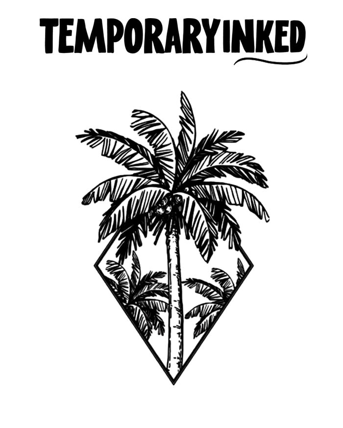 Palm Escape Tattoo