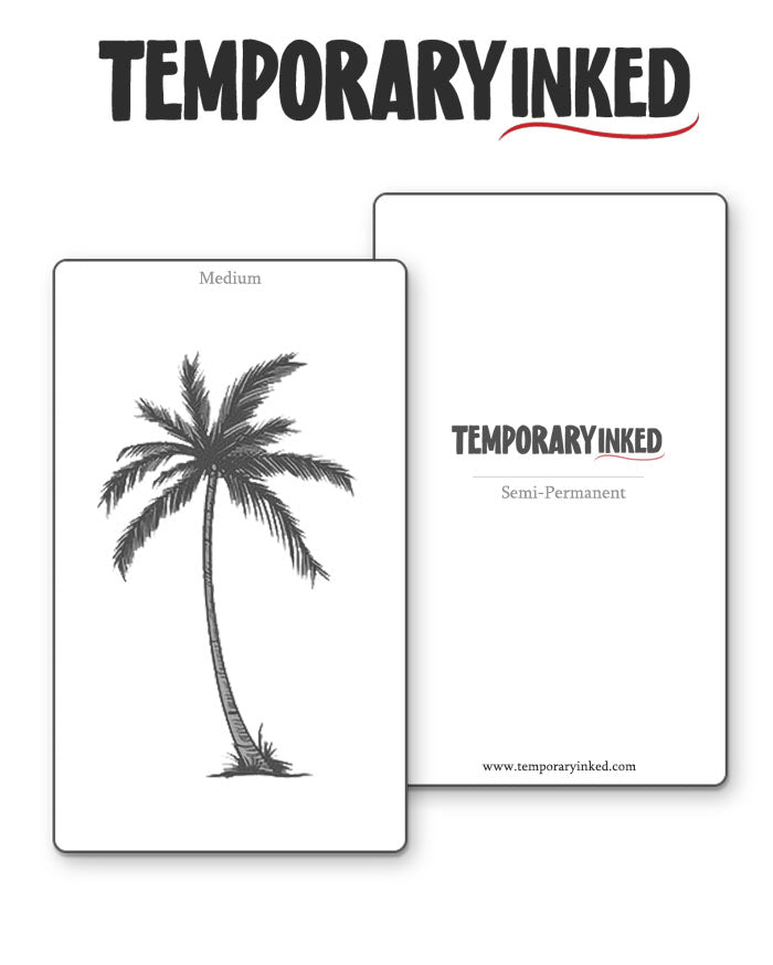 Palm Tree (Medium) Tattoo