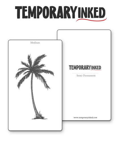 Palm Tree (Medium) Tattoo