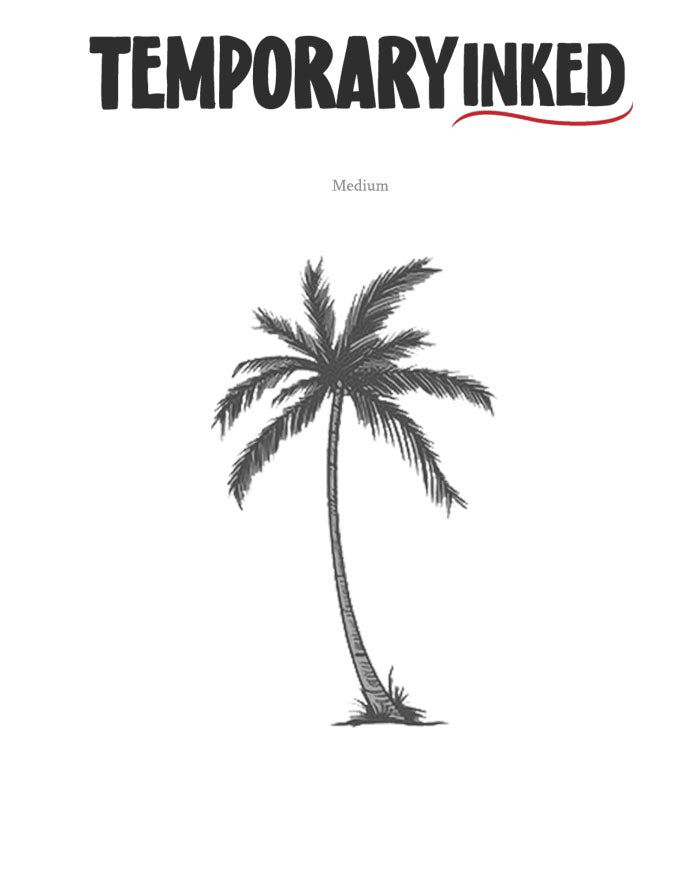 Palm Tree (Medium) Tattoo
