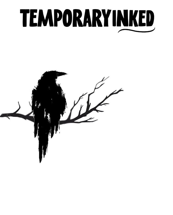 Perched in Shadows Tattoo