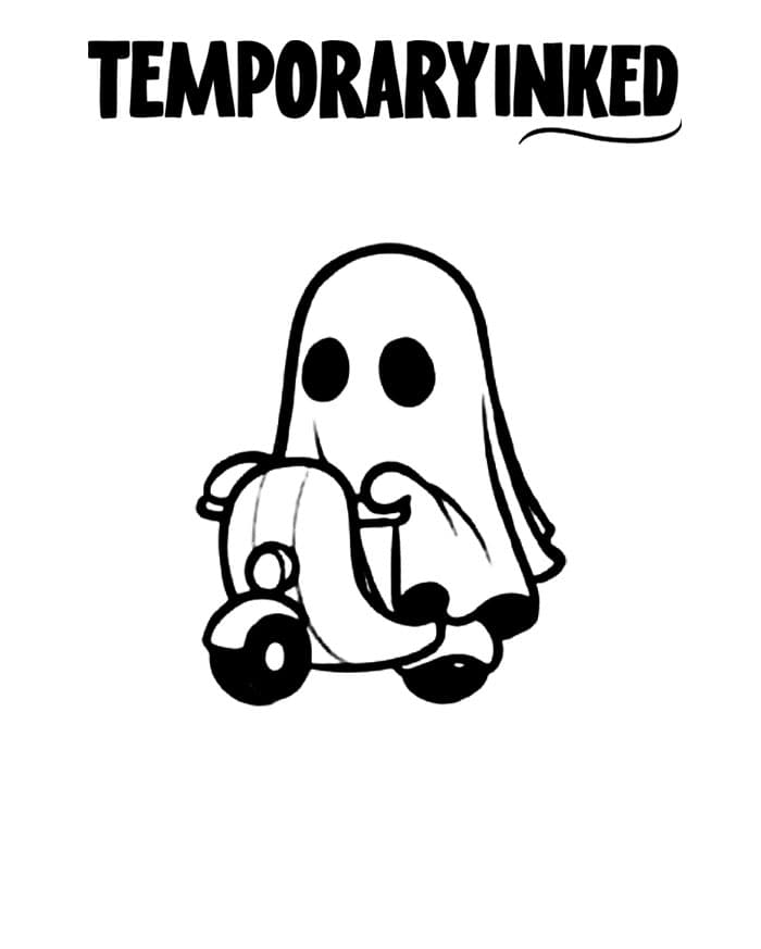 Phantom Ghost Rider Tattoo