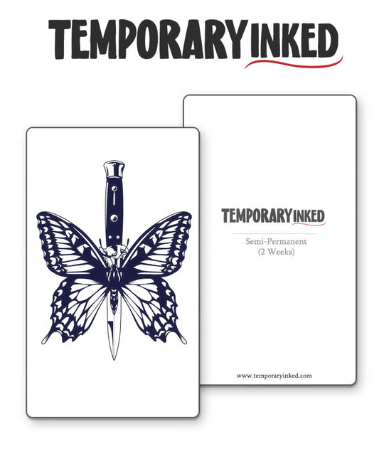 Pierced Wings Tattoo