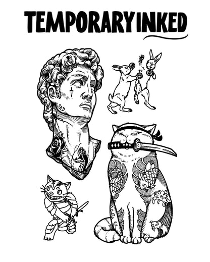 Playful Combat Tattoo