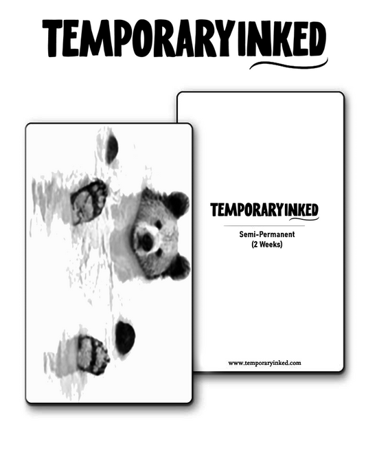 Polar Bear Underwater Tattoo