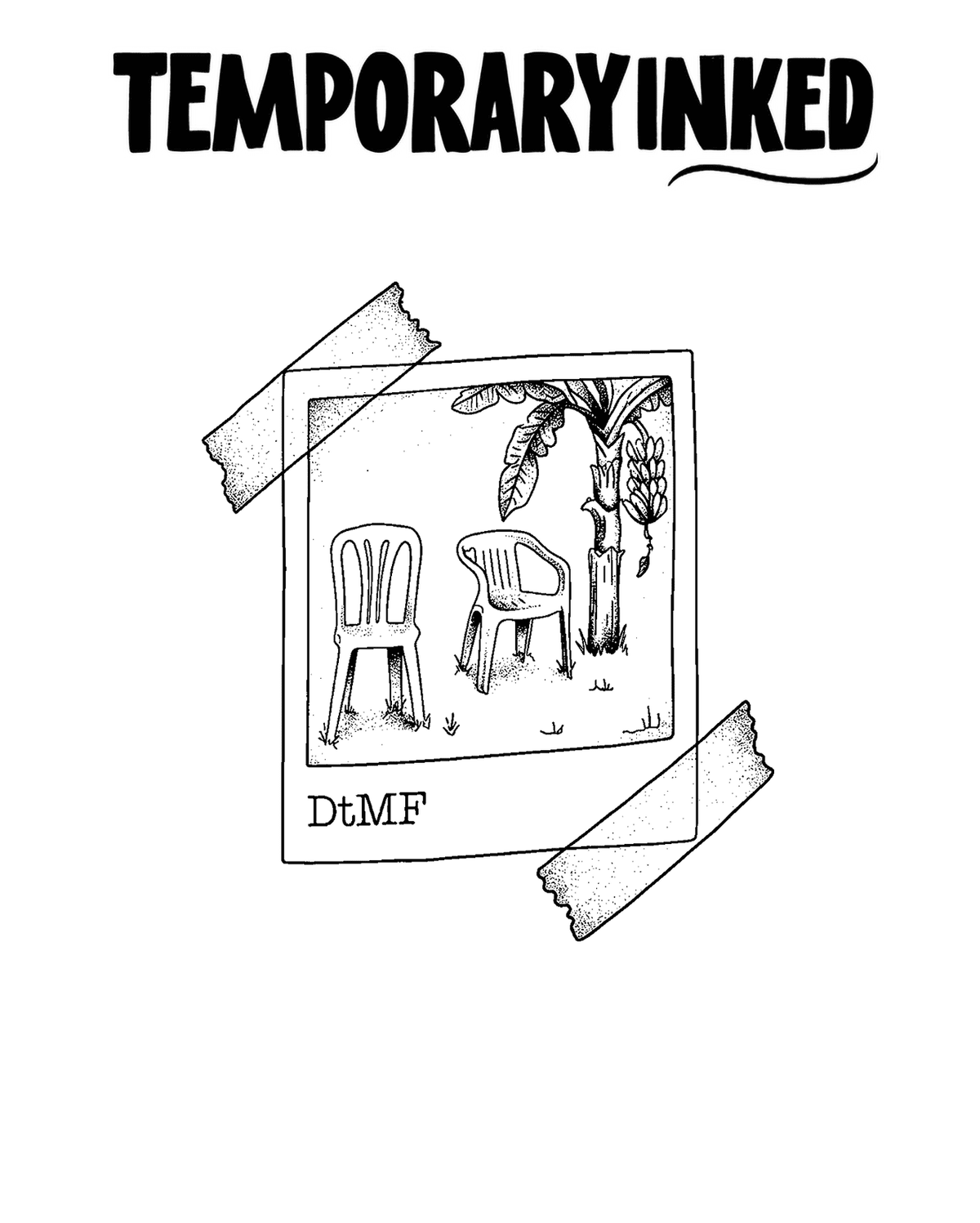 Polaroid Sketch Tattoo