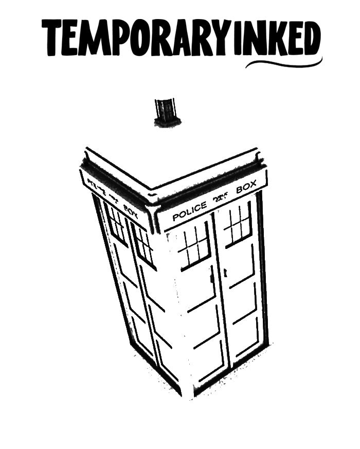 Popo Call Box Tattoo