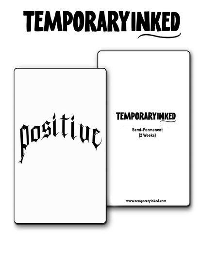 Positive Tattoo
