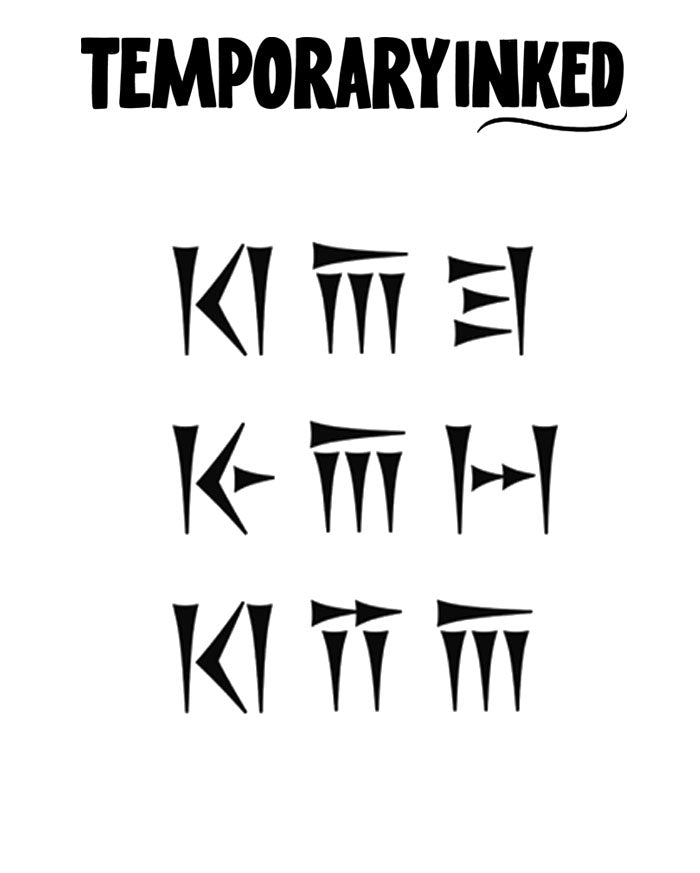 Primal Glyphset Set Tattoo