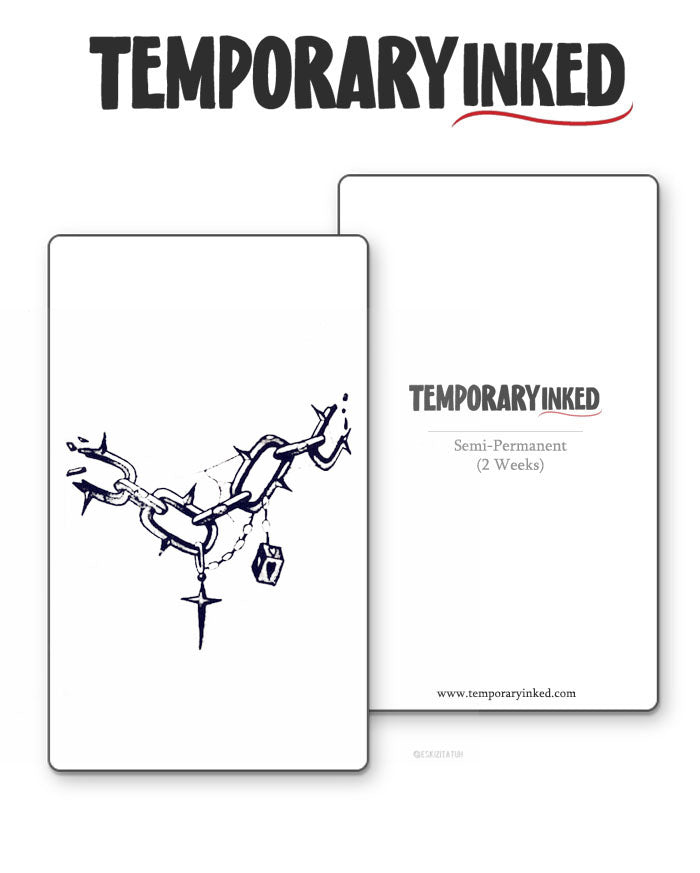 Chained Secrets Tattoo