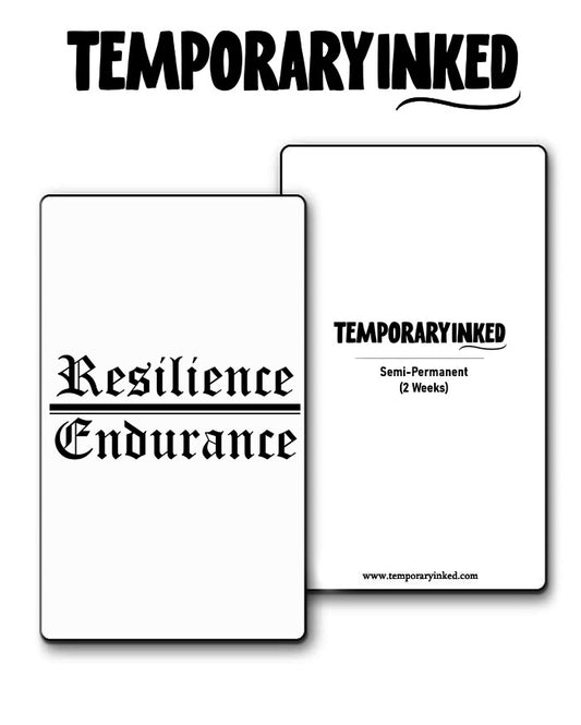 Resilience Endurance Tattoo