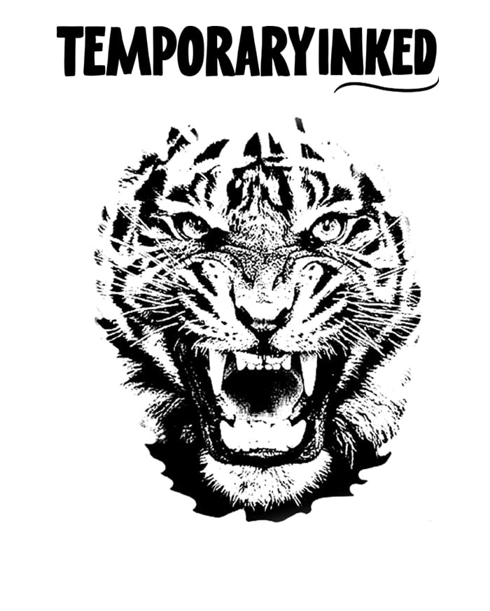 Roaring Tiger Tattoo