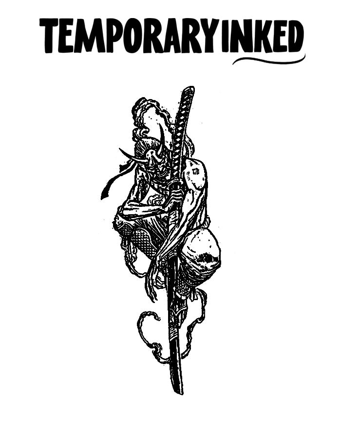 Ronin's Ghost Tattoo