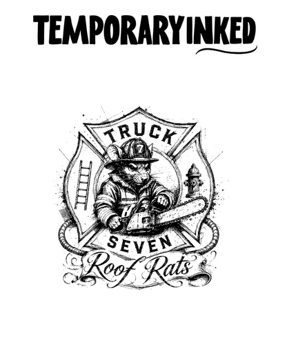 Roof Rats Emblem Tattoo