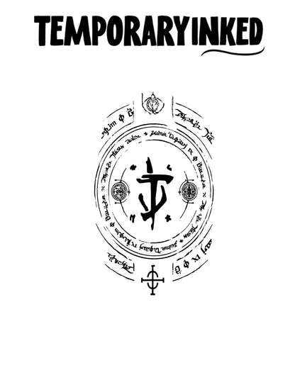 Runic Circle Tattoo